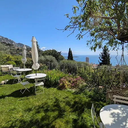 Le Mas D'Angeline - Vue Mer Jardin Commun Parking Voiture Obligatoire 10Min Voiture Monaco Route Etroite Pente Raide Croisement Limite Voir Photos - Sea View Shared Garden Parking Car Mandatory 10Min Car Monaco Narrow Steep Road Limited Passing See P * Beausoleil