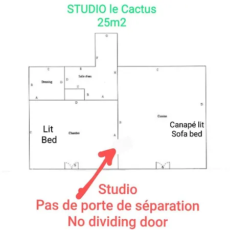 Le Mas D'Angeline - Vue Mer Jardin Commun Parking Voiture Obligatoire 10Min Voiture Monaco Route Etroite Pente Raide Croisement Limite Voir Photos - Sea View Shared Garden Parking Car Mandatory 10Min Car Monaco Narrow Steep Road Limited Passing See P Beausoleil